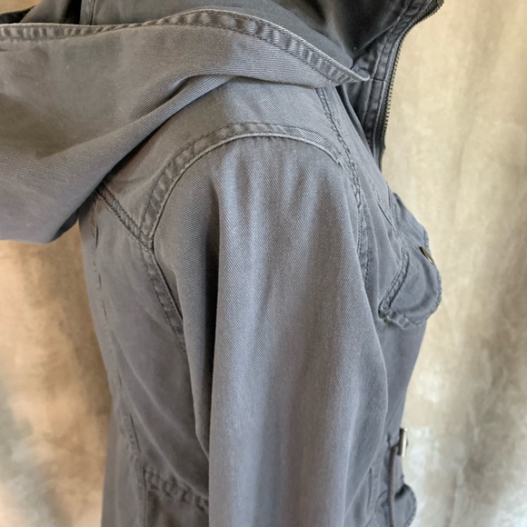 Grey Utility Jacket with Hood Zipper MOSSIMO - Picture 13 of 16